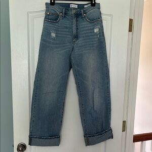 Jessica Simpson Zinnia Wide Leg Boyfriend Jeans - barely worn